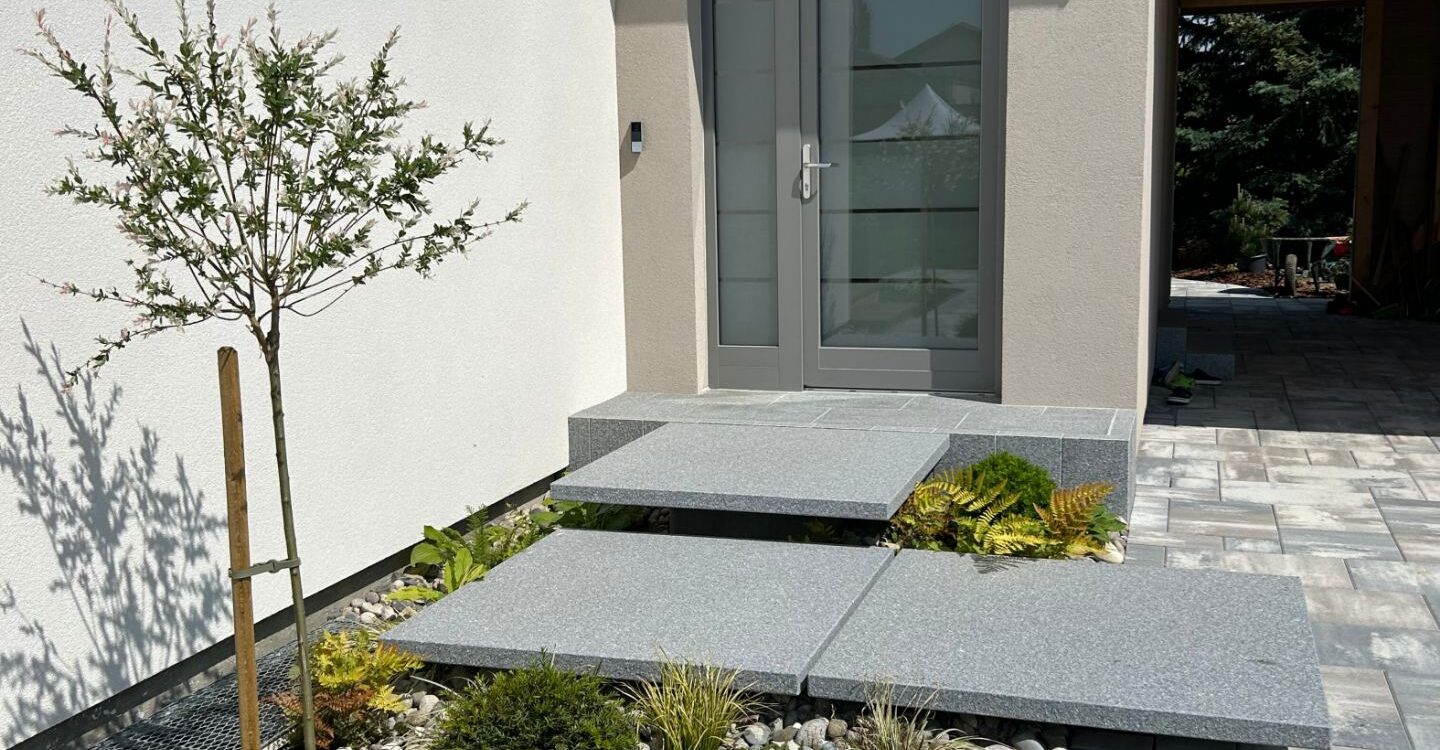 Pose de marches palières à Baldersheim près d&#8217;Illzach Rixheim